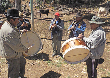 Band in Bolivia